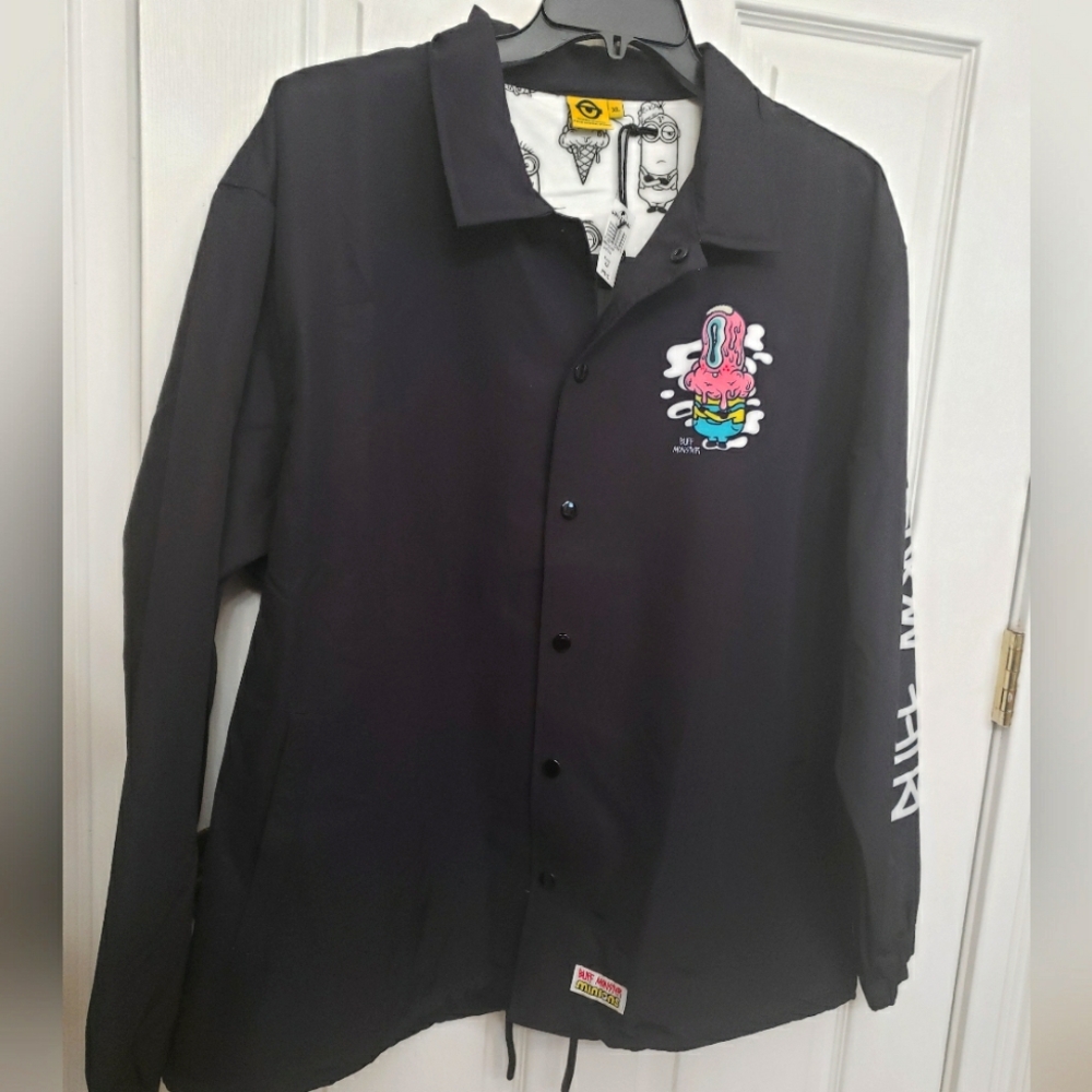 Buff Monster x Minions Unisex Lightweight‎ Jacket.  XL